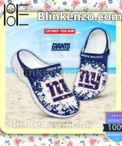 New York Giants Logo Crocs Sandals