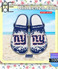 New York Giants Logo Crocs Sandals a