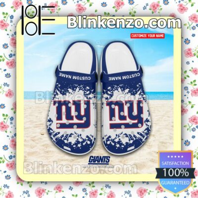 New York Giants Logo Crocs Sandals a