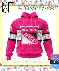 New York Rangers Breast Cancer Awareness NHL Pullover Jacket