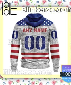 Where To Buy New York Rangers Honor Military Grey Camo NHL Pullover Jacket