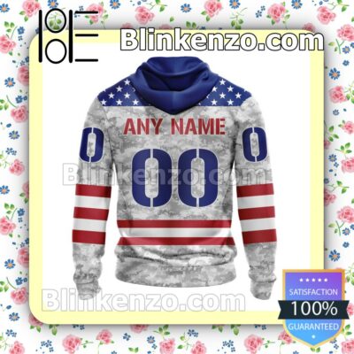 Where To Buy New York Rangers Honor Military Grey Camo NHL Pullover Jacket