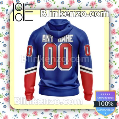 Rating New York Rangers Liberty Blue NHL Pullover Jacket