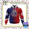New York Rangers Liberty Blue Red Gradient NHL Pullover Jacket