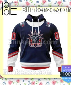 New York Rangers Liberty Navy NHL Pullover Jacket