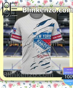 US Shop New York Rangers NHL Logo Golf Polo Shirt