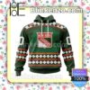 New York Rangers St Patrick's Day Four Leaf Clover NHL Pullover Jacket