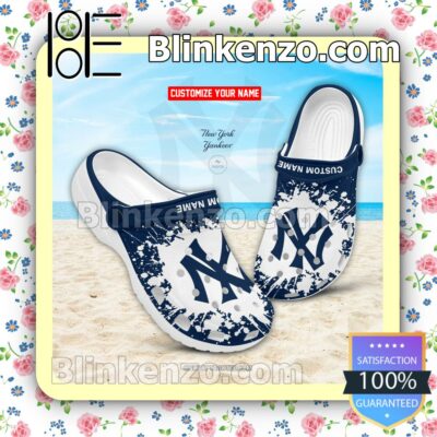 New York Yankees Logo Crocs Sandals