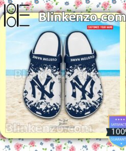 New York Yankees Logo Crocs Sandals a