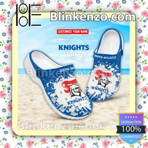 Newcastle Knights Logo Crocs Sandals