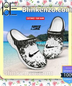 Nike Logo Crocs Sandals