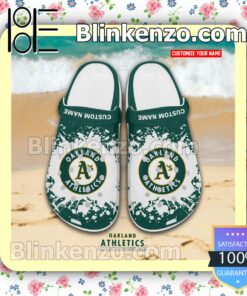 Oakland Athletics Logo Crocs Sandals a