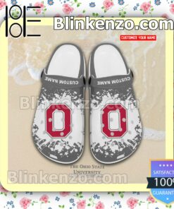 Ohio State University Logo Crocs Sandals a