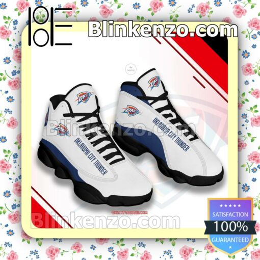 Oklahoma City Thunder Logo Nike Running Sneakers