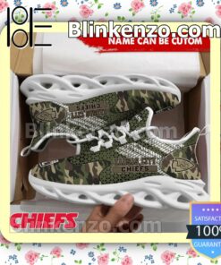 US Shop Personalized Nfl Kansas City Camouflage Sports Shoes