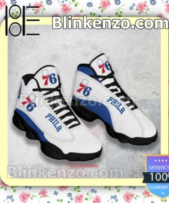 Philadelphia 76ers Logo Nike Running Sneakers