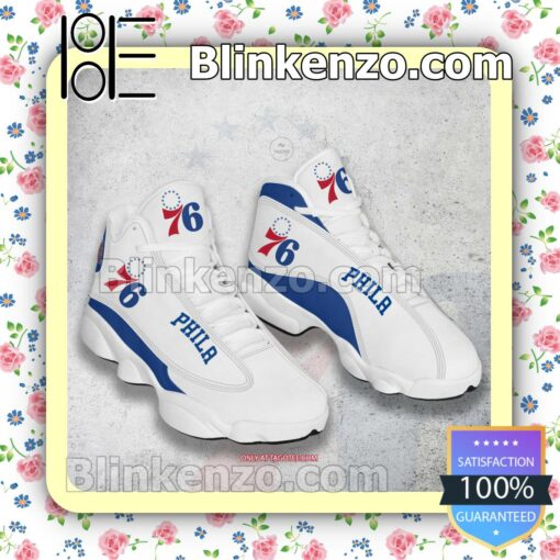 Philadelphia 76ers Logo Nike Running Sneakers a