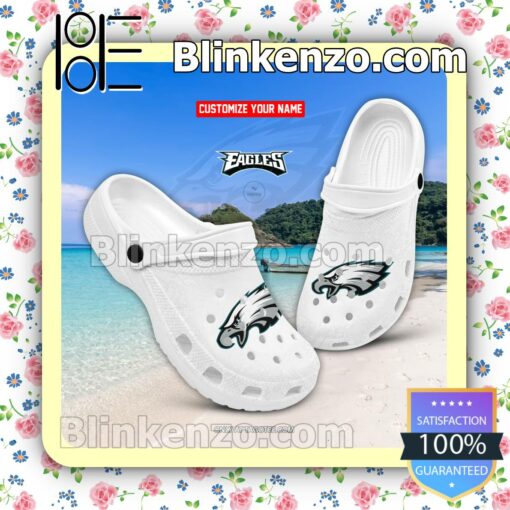 Philadelphia Eagles Logo Crocs Sandals