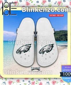 Philadelphia Eagles Logo Crocs Sandals a