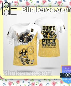 Pittsburgh Penguins Don't Puck With Us We Are The Pittsburgh Nation Short Sleeve Shirt