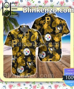 Pittsburgh Sport Teams Summer Aloha Shirts