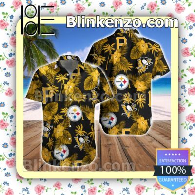 Pittsburgh Sport Teams Summer Aloha Shirts