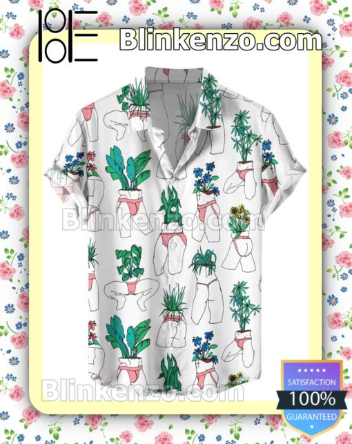 Planters Sexy Man Men Summer Shirt