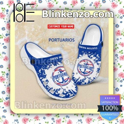 Portuarios Logo Crocs Sandals