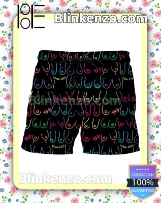 Us Store Rainbow Boobs Summer Swimwear