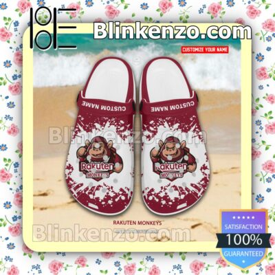 Rakuten Monkeys Logo Crocs Sandals a