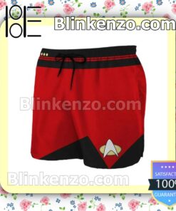 Red Star Trek Costume Summer Swimwear b