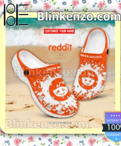 Reddit Logo Crocs Sandals