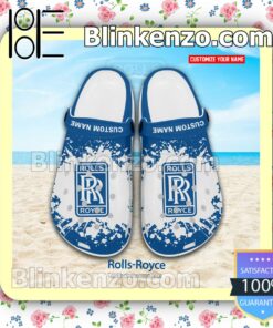 Rolls Royce Logo Crocs Sandals a
