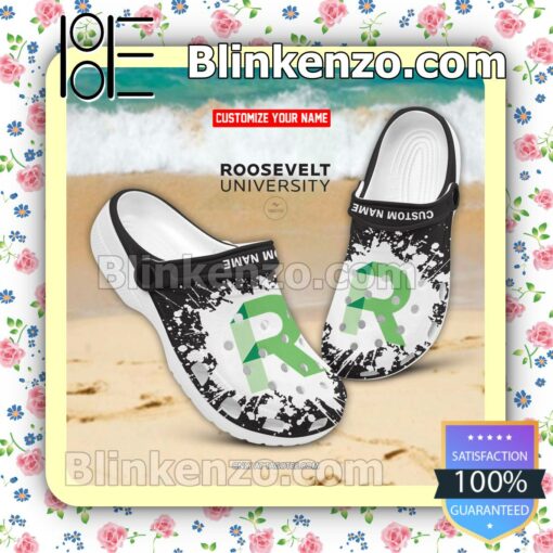 Roosevelt University Personalized Crocs Sandals