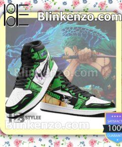 Roronoa Zoro Samurai One Piece Men High Top