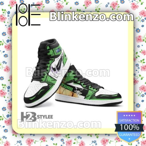 Present Roronoa Zoro Samurai One Piece Men High Top