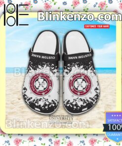 Rosalind Franklin University of Medicine and Science Personalized Crocs Sandals a