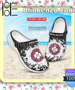 Rosalind Franklin University of Medicine and Science Personalized Crocs Sandals