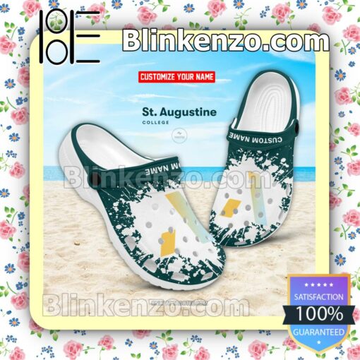 Saint Augustine College Personalized Crocs Sandals