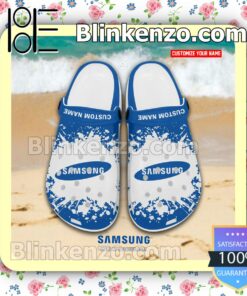 Samsung Logo Crocs Sandals a