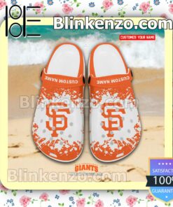 San Francisco Giants Logo Crocs Sandals a