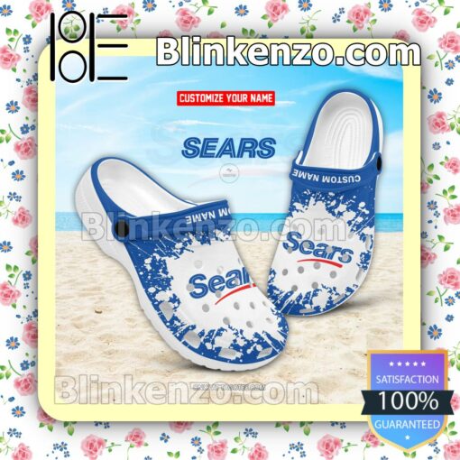 Sears Logo Crocs Sandals