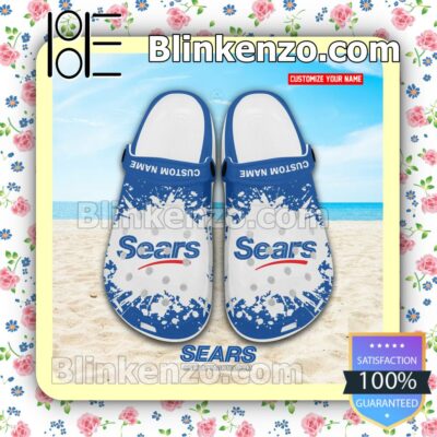 Sears Logo Crocs Sandals - Blinkenzo