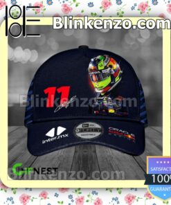 Sergio Perez 11 Red Bull Racing Adjustable Hats