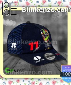 Ships From USA Sergio Perez 11 Red Bull Racing Adjustable Hats