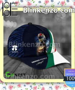 Buy In US Sergio Perez Signature Mexico Flag Adjustable Hats