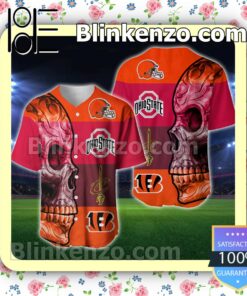 Great Quality Skull Cleveland Sports Hip Hop Jerseys