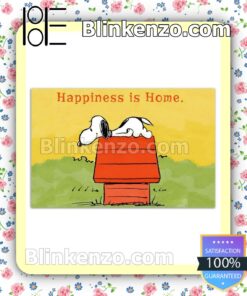 Buy In US Snoopy Happiness Is Home Fan Entryway Mats