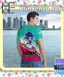 Beautiful Sonic Frontiers Short Sleeve Shirt