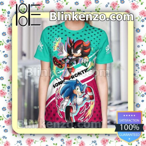 Nice Sonic Frontiers Short Sleeve Shirt